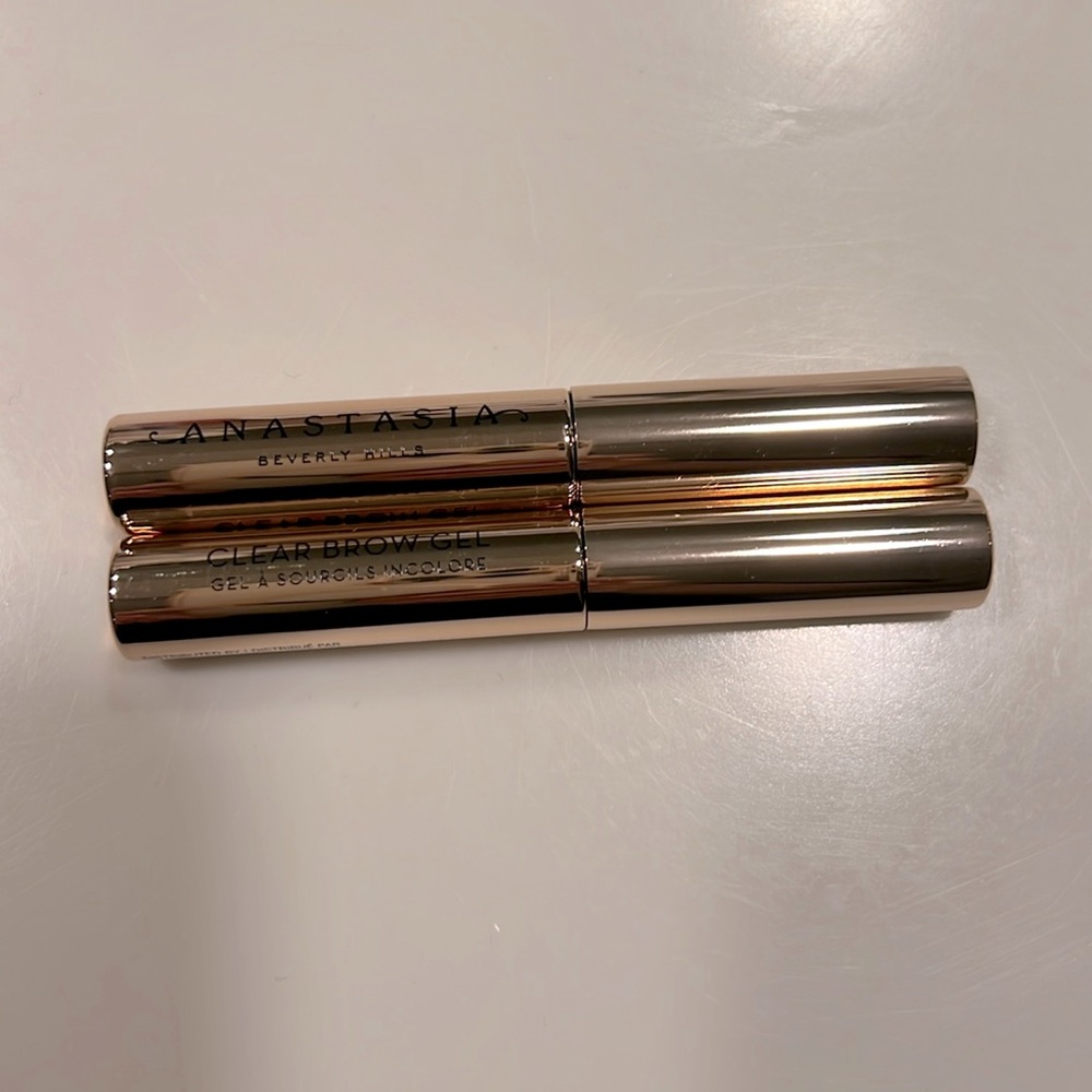 Lot of 2 Brand New Anastasia Clear Brow Gel